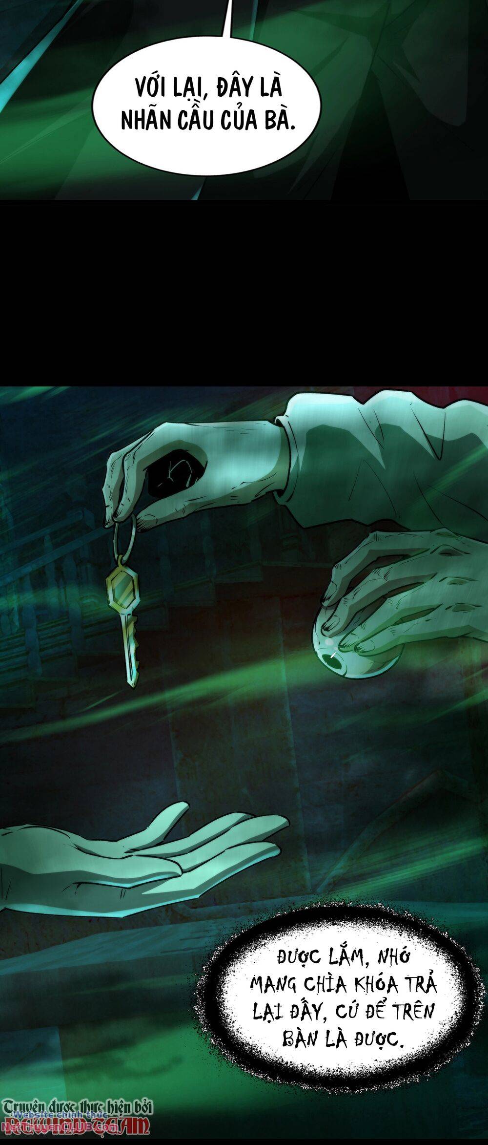 Ta Biến Thế Giới Kinh Dị Thành Trò Chơi Nuôi Dưỡng: Chapter 8: Kịch raw, thứ 7 tuần sau lên chap 9