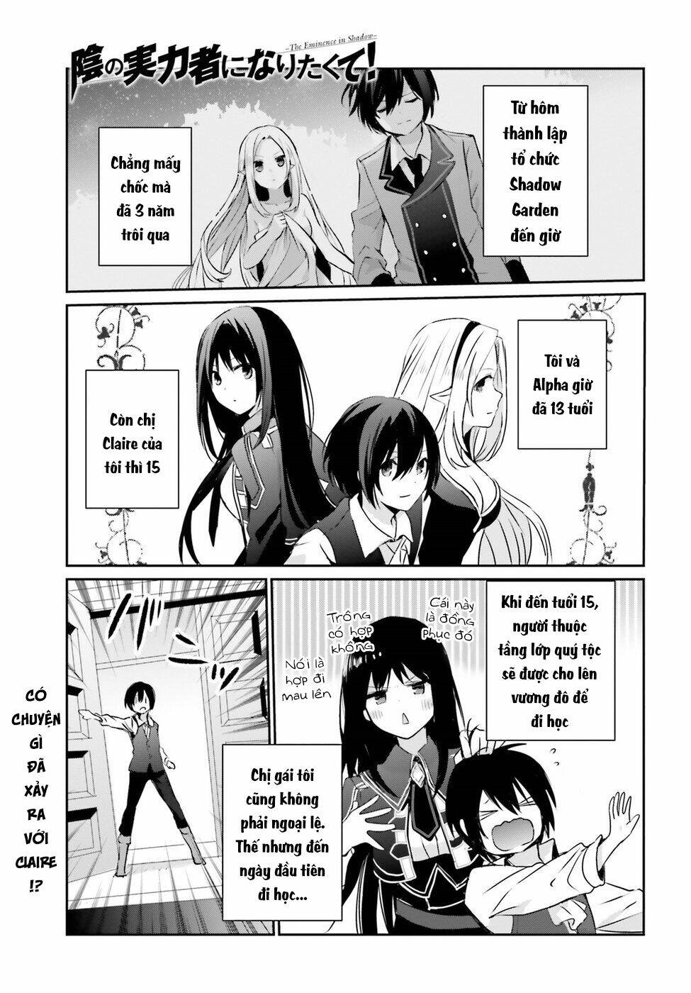 Tao muốn trở thành chúa tể bóng tối!!: Chapter 2