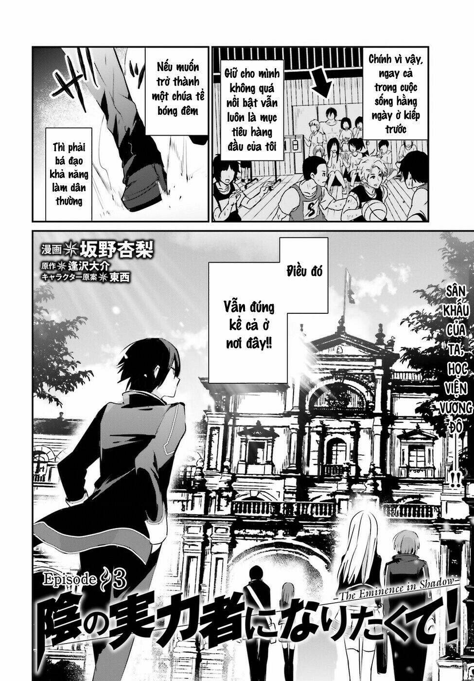 Tao muốn trở thành chúa tể bóng tối!!: Chapter 3