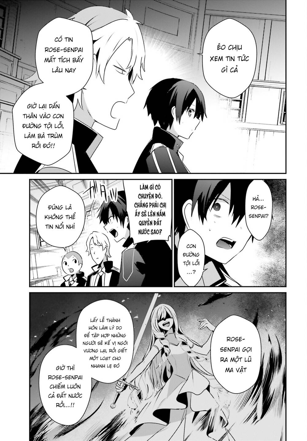 Tao muốn trở thành chúa tể bóng tối!!: Chapter 55
