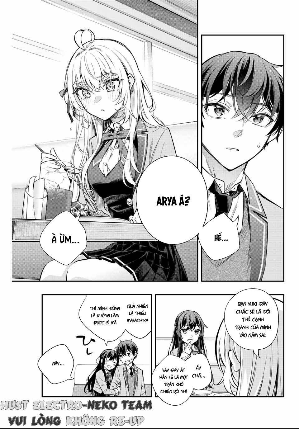 Arya bàn bên thỉnh thoảng lại trêu ghẹo tôi bằng tiếng Nga: Chapter 17