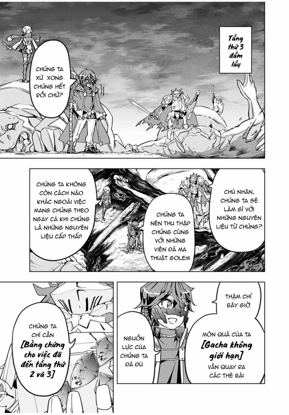 Bị phản bội bởi đồng đội và sở hữu [Gacha không giới hạn] LV.9999: Chapter 11