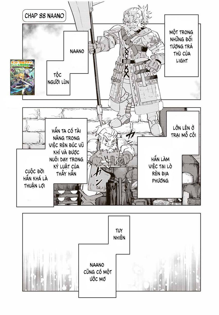 Bị phản bội bởi đồng đội và sở hữu [Gacha không giới hạn] LV.9999: Chapter 88