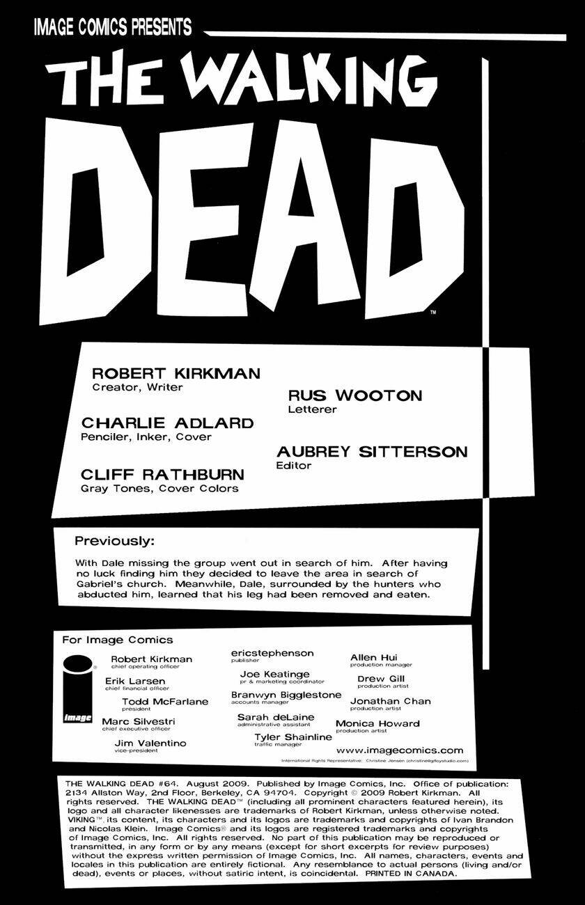 The Walking Dead: Chapter 64