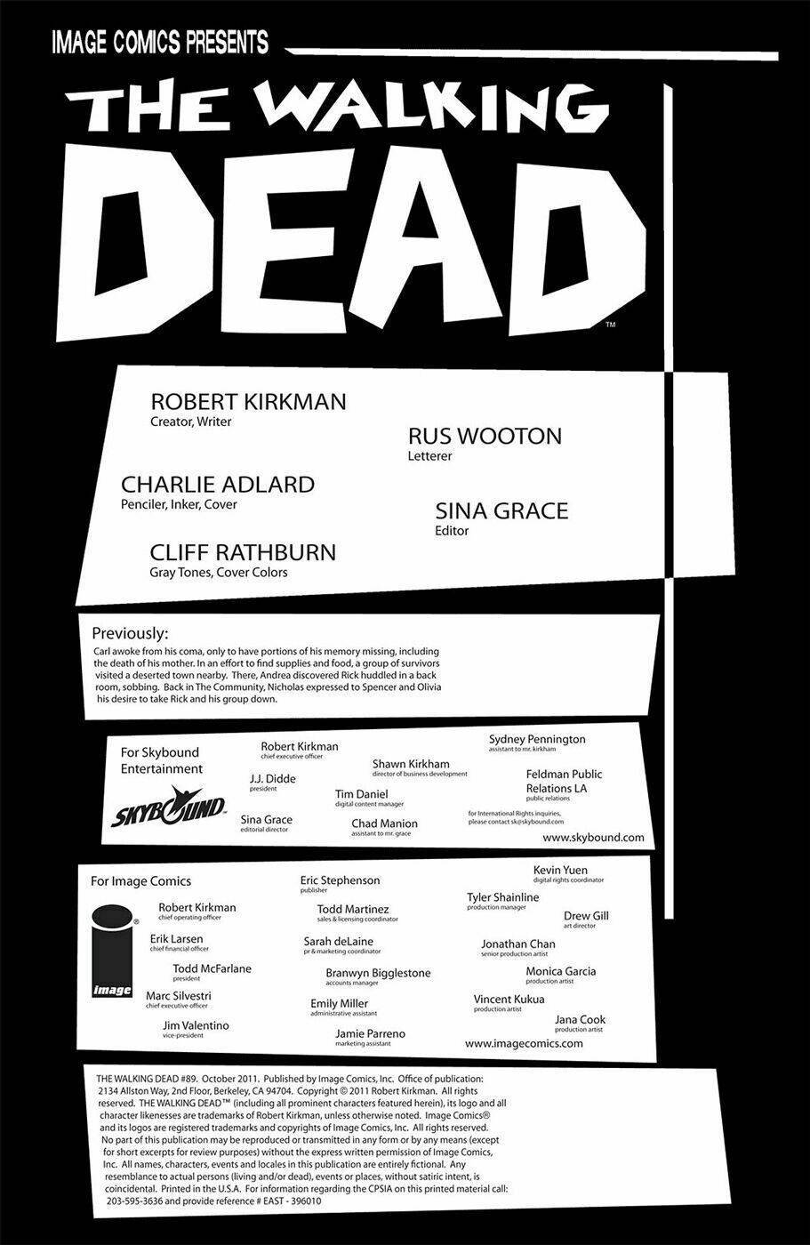 The Walking Dead: Chapter 89