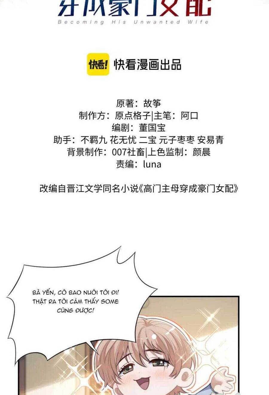 Chủ Mẫu Xuyên Không Tới Làm Phu Nhân Hào Môn: Chapter 55