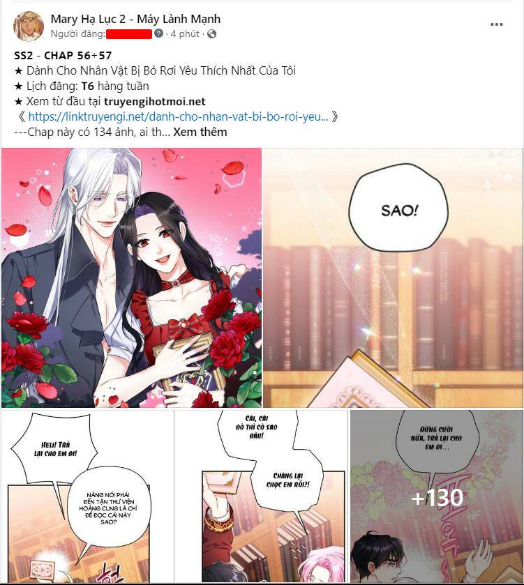 Dành Cho Nhân Vật Bị Bỏ Rơi Yêu Thích Nhất Của Tôi: Chapter 56.1
