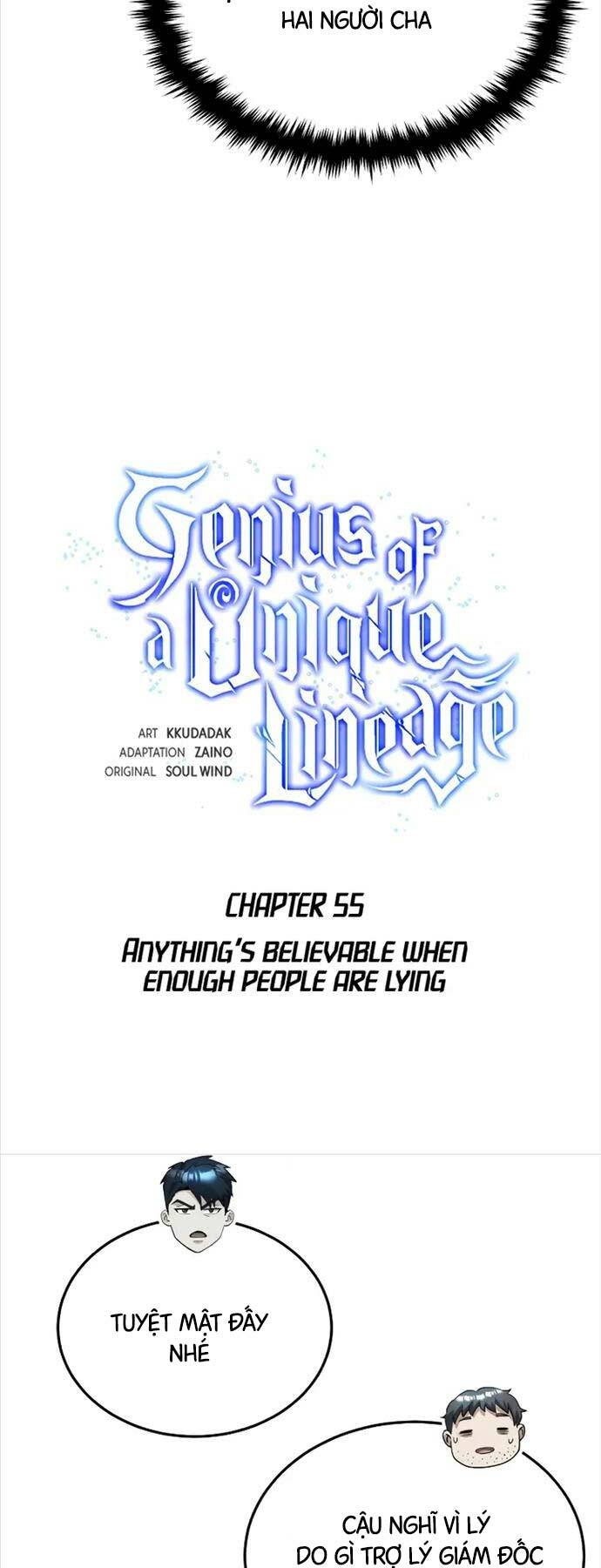 Thiên Tài Của Dòng Dõi Độc Nhất Vô Nhị: Chapter 55