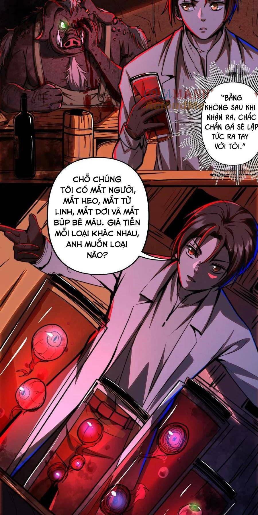 Dược sư kì lạ: bệnh nhân của tôi đều rất khủng bố: Chapter 7: Sửa mắt