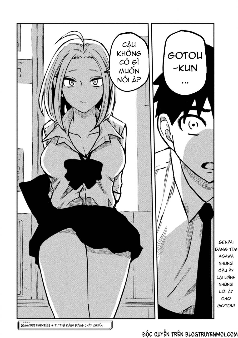 Crush của Tôi là Một Đứa Lẳng Lơ: Chapter 12: Cậu Sẽ Làm Gì Đây, Gotou-kun?