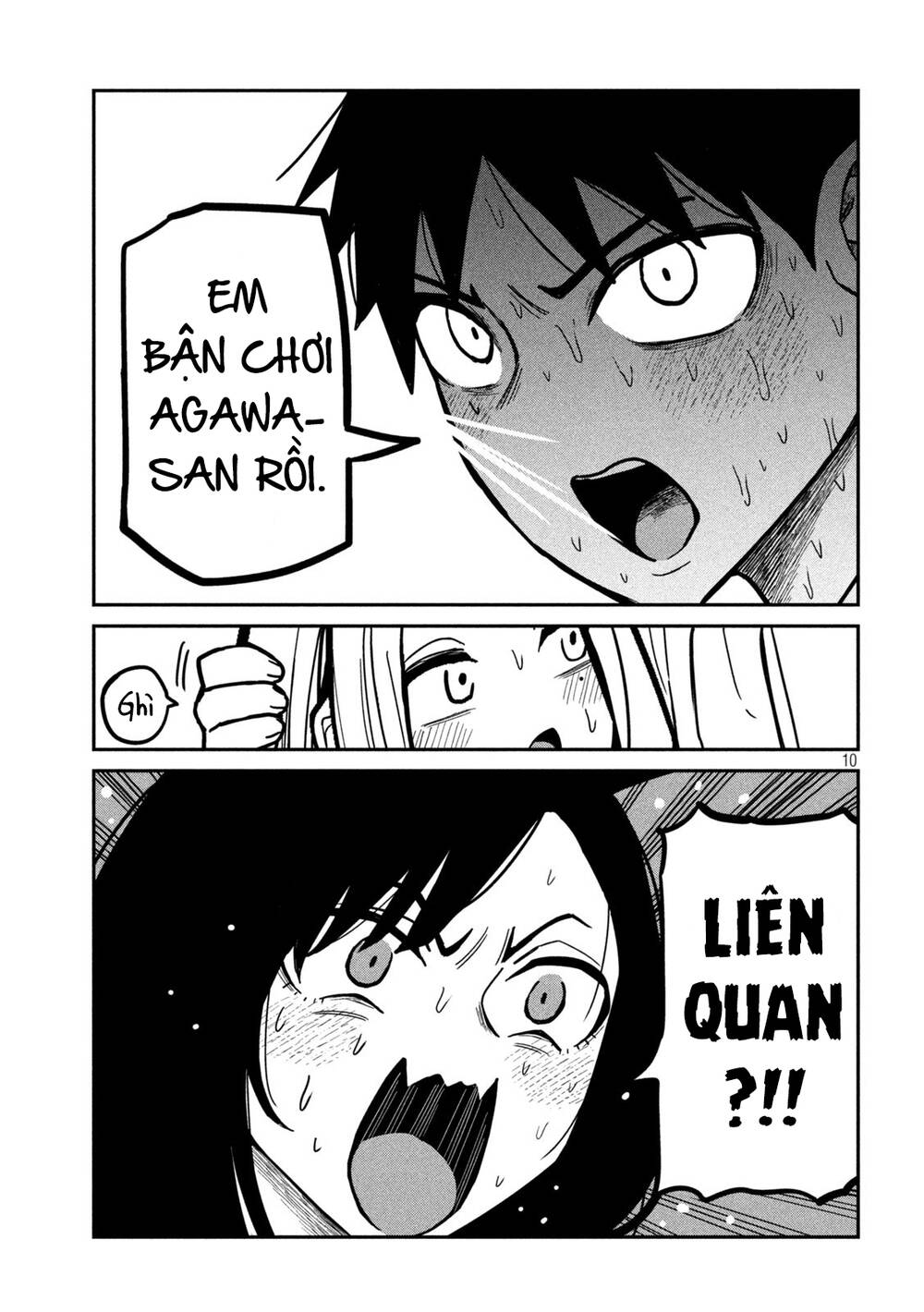 Crush của Tôi là Một Đứa Lẳng Lơ: Chapter 30: Em Bận Chơi Agawa-san Rồi