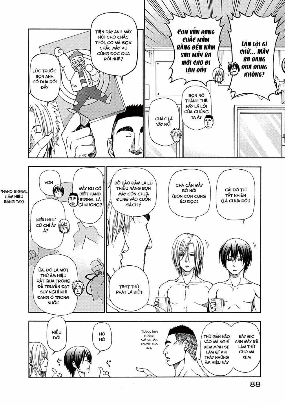 Cô Gái Thích Lặn - Grand blue: Chapter 11