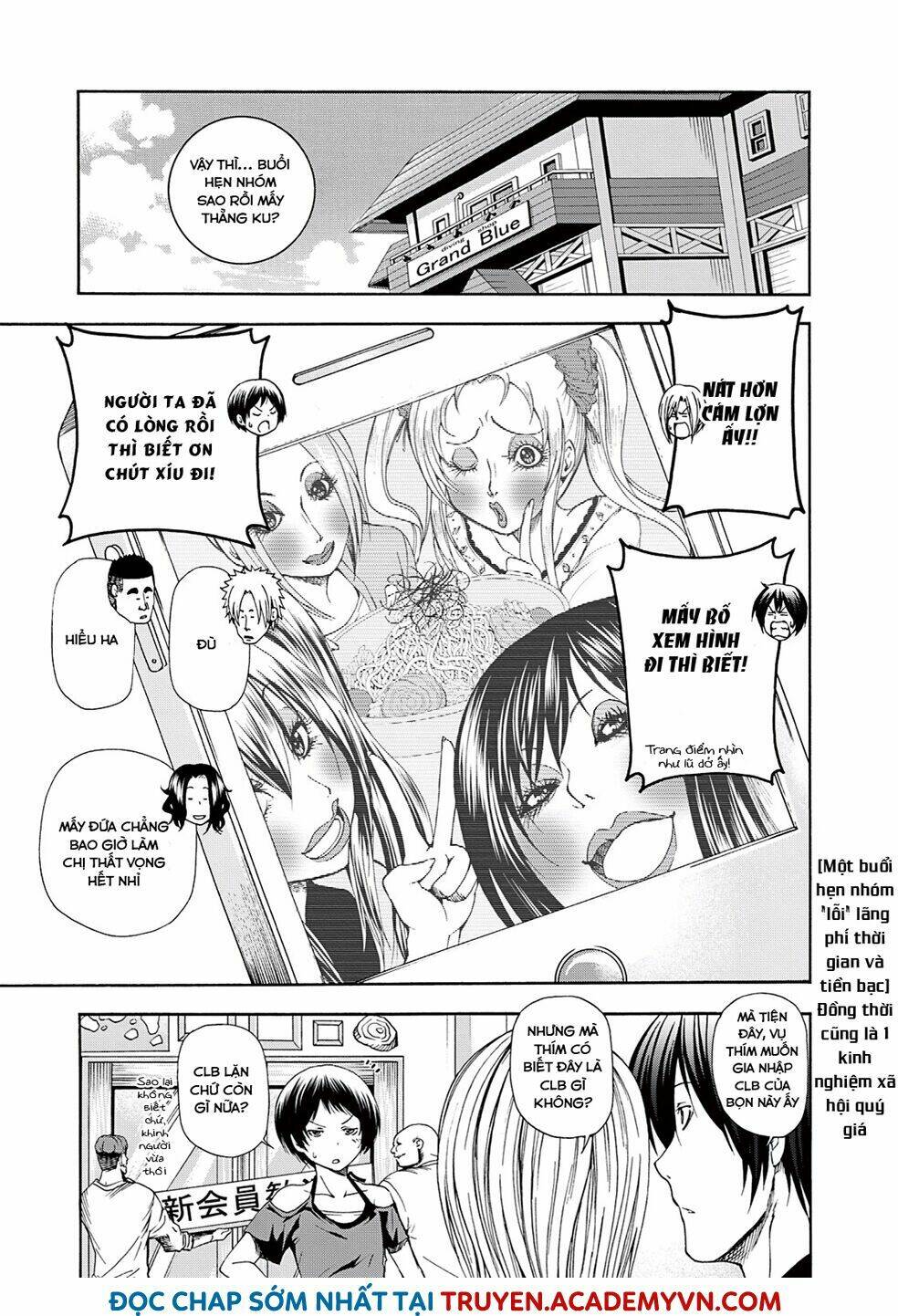 Cô Gái Thích Lặn - Grand blue: Chapter 11