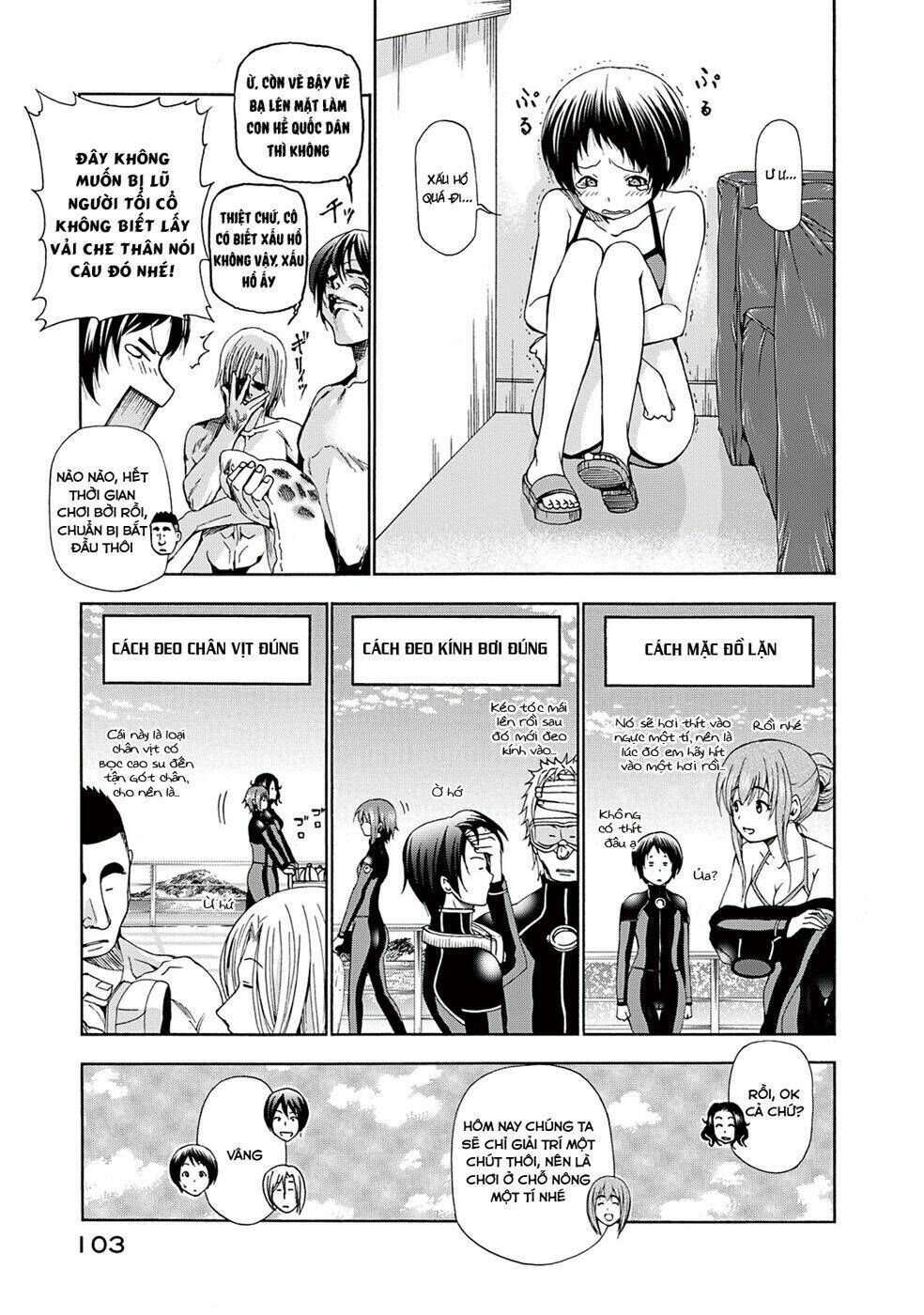 Cô Gái Thích Lặn - Grand blue: Chapter 11