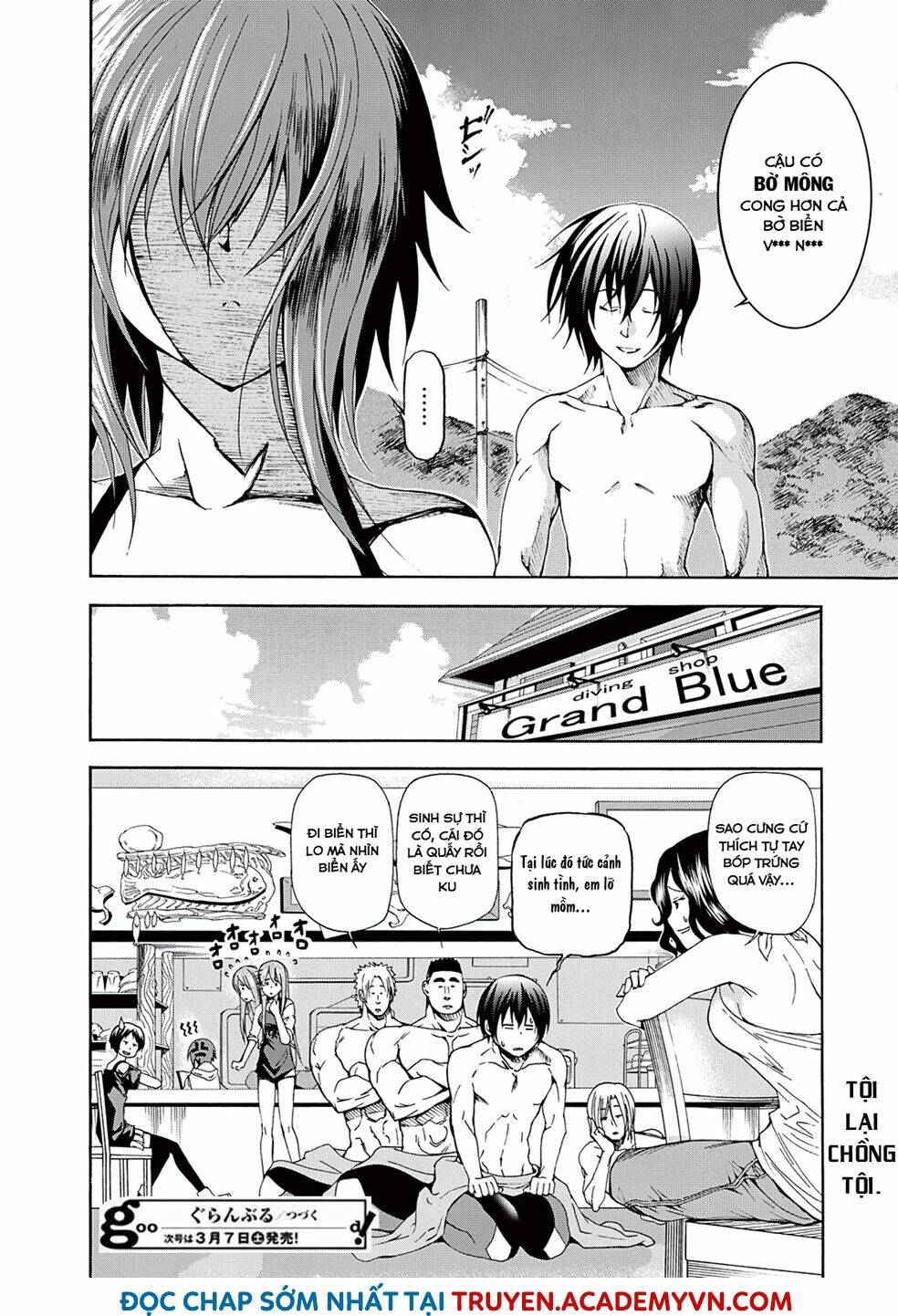 Cô Gái Thích Lặn - Grand blue: Chapter 11