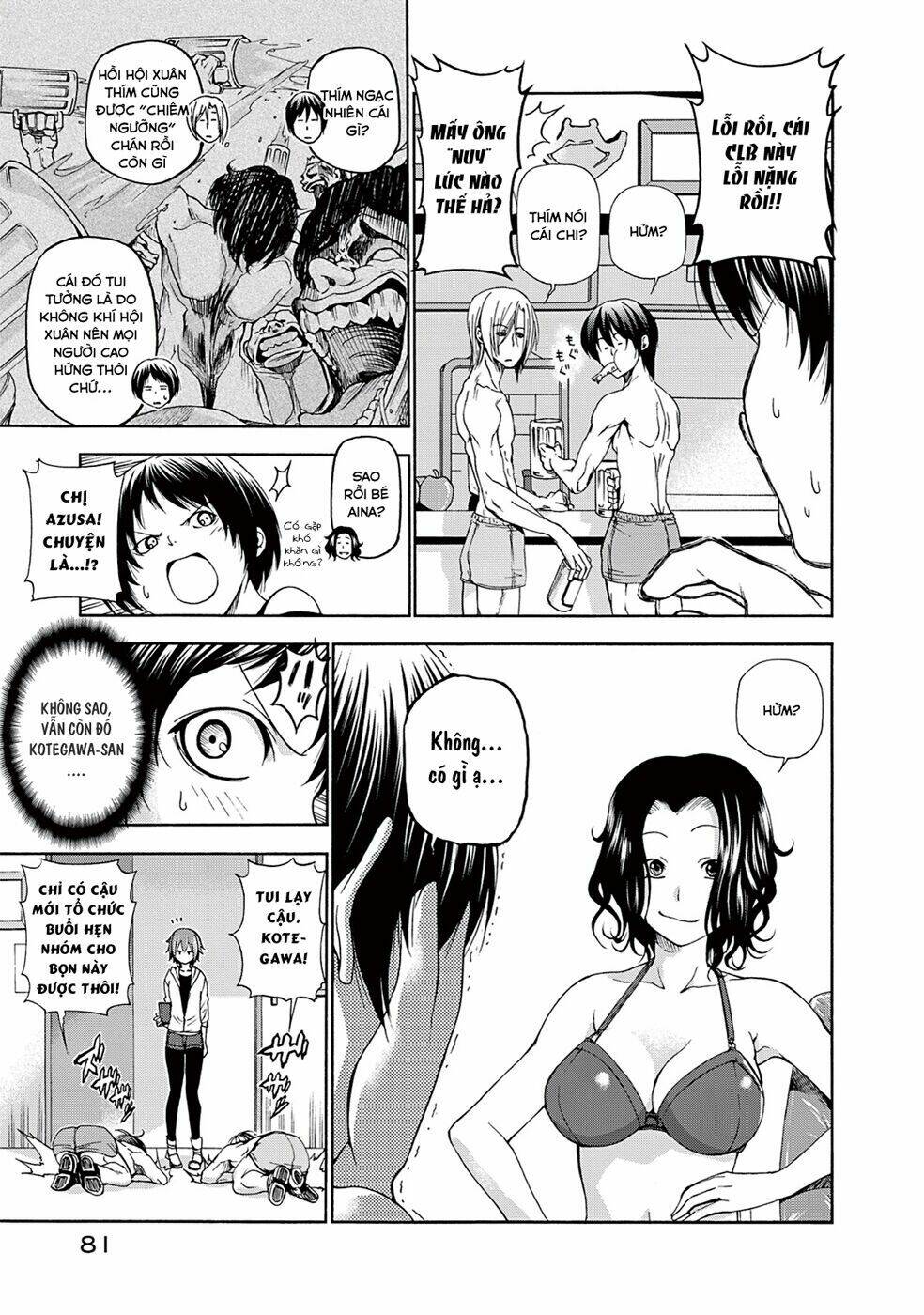 Cô Gái Thích Lặn - Grand blue: Chapter 11