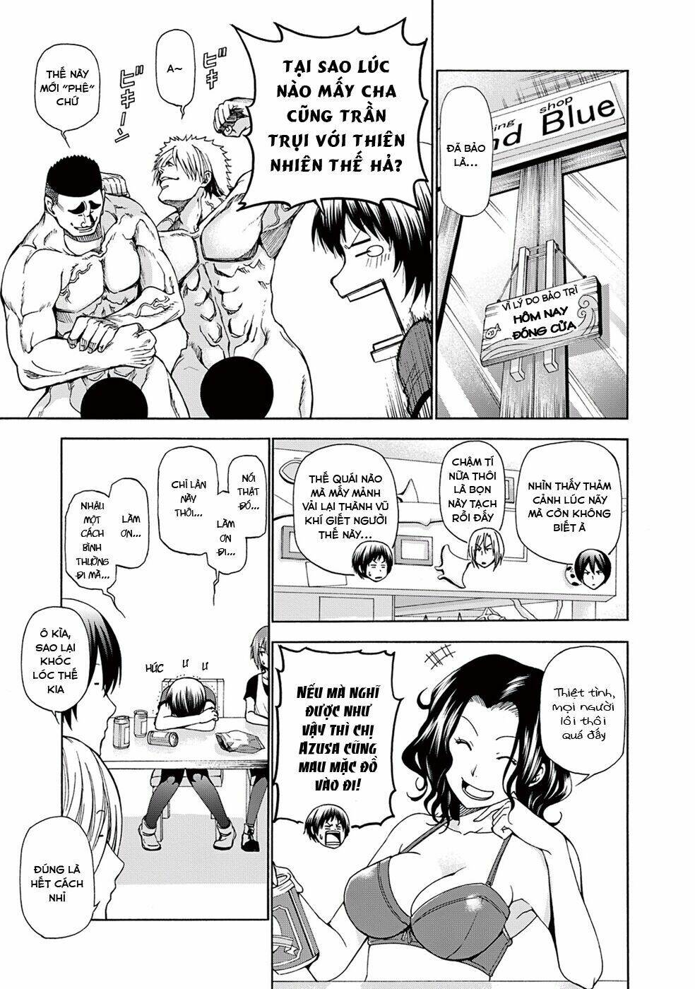 Cô Gái Thích Lặn - Grand blue: Chapter 12.5