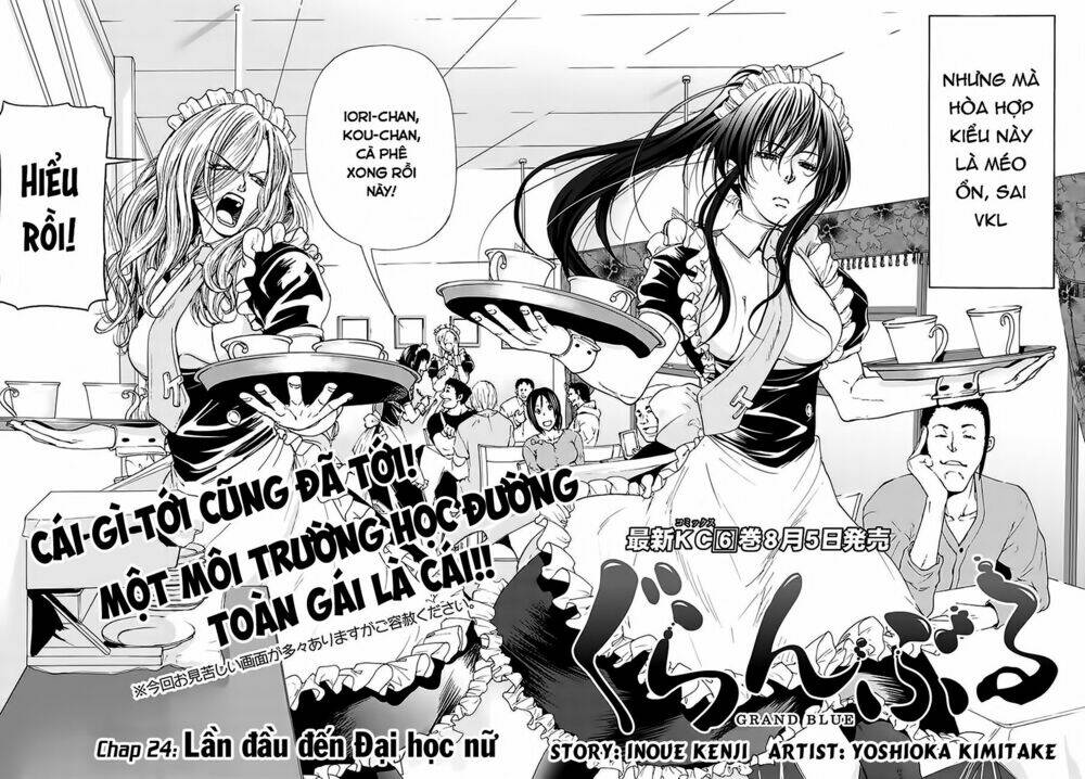 Cô Gái Thích Lặn - Grand blue: Chapter 24