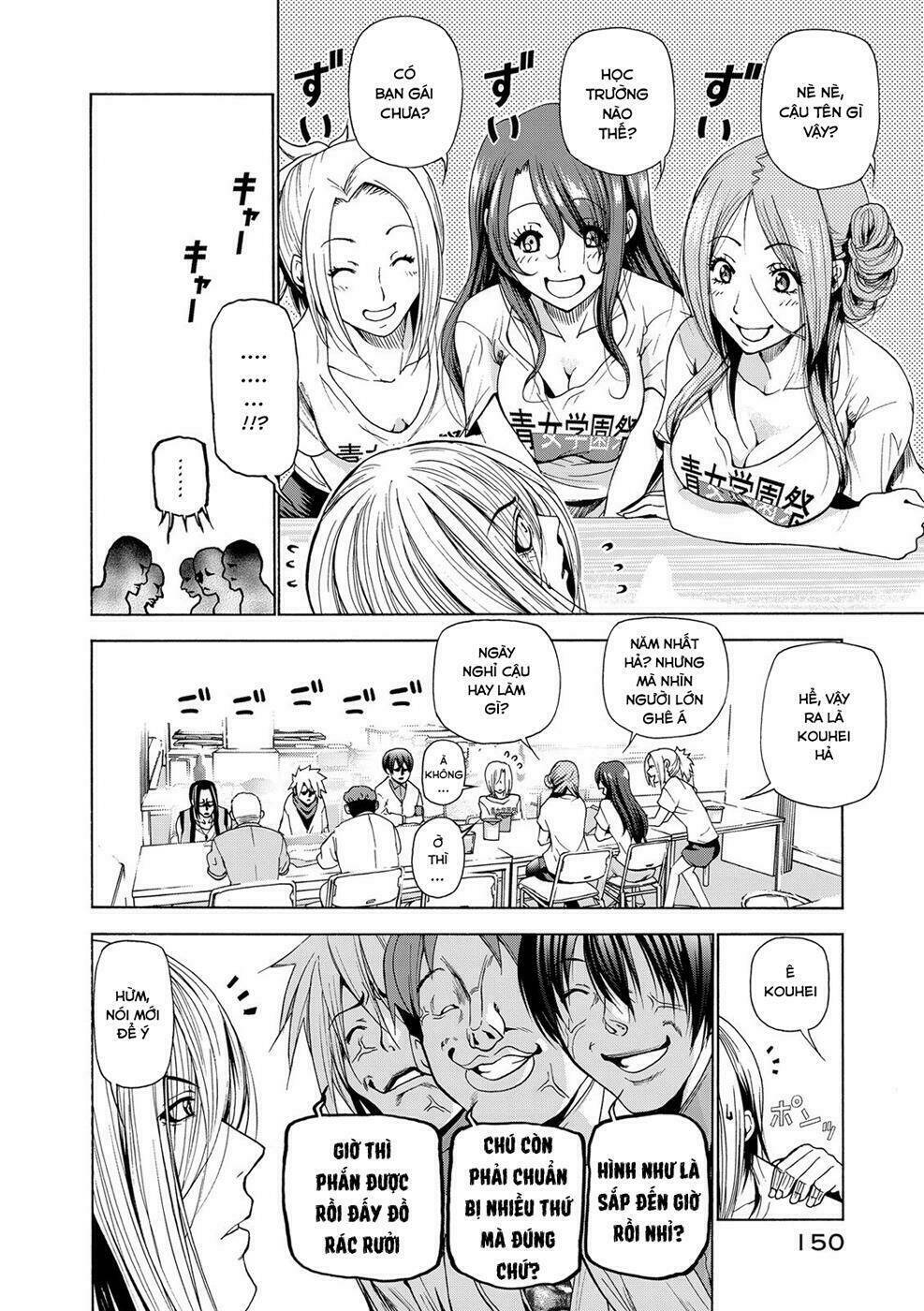 Cô Gái Thích Lặn - Grand blue: Chapter 25