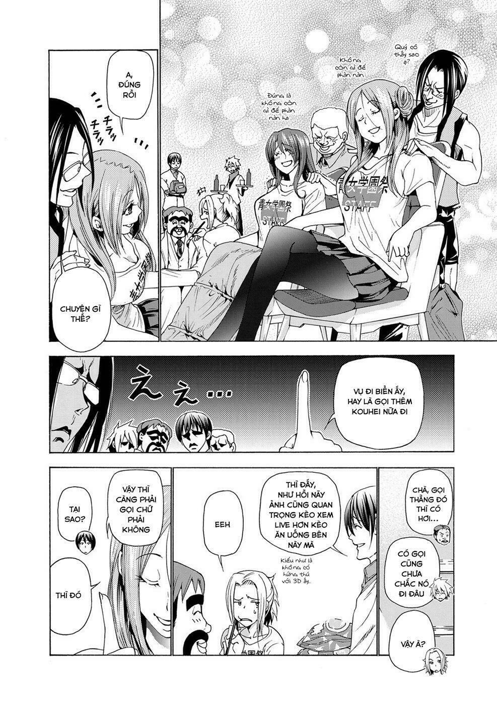 Cô Gái Thích Lặn - Grand blue: Chapter 25