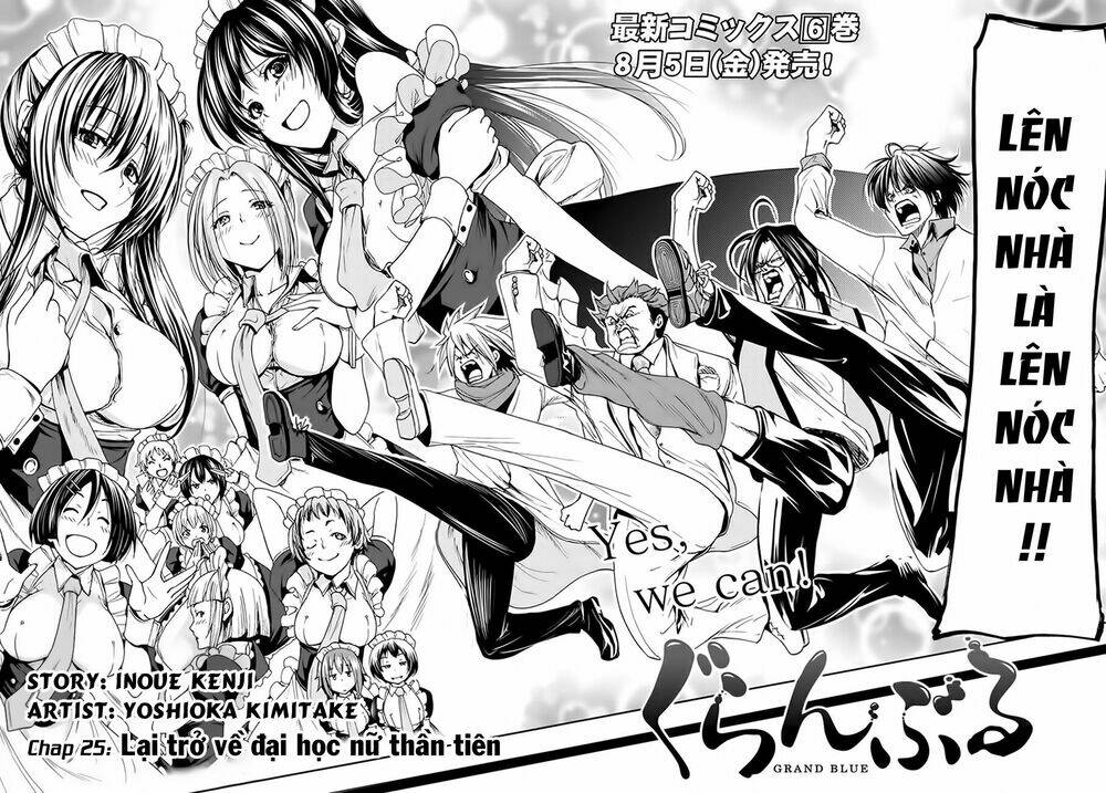 Cô Gái Thích Lặn - Grand blue: Chapter 25