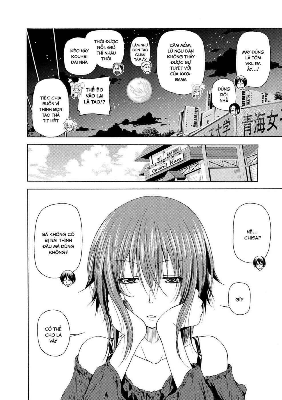Cô Gái Thích Lặn - Grand blue: Chapter 25