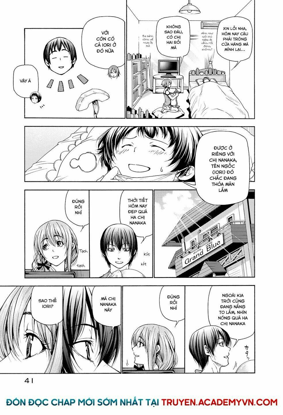 Cô Gái Thích Lặn - Grand blue: Chapter 30