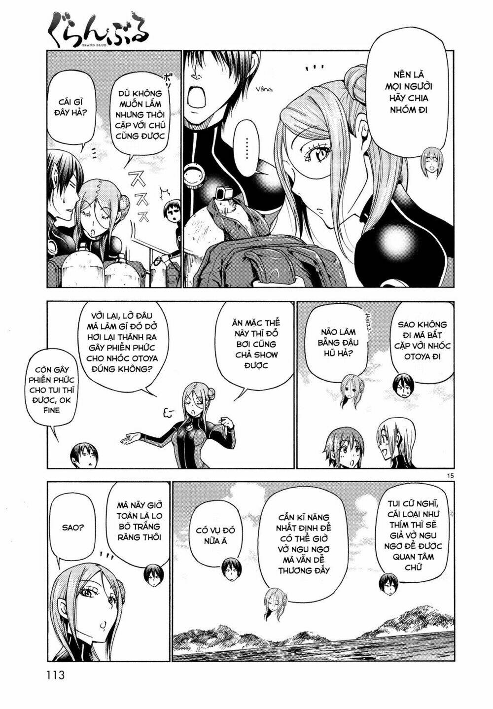 Cô Gái Thích Lặn - Grand blue: Chapter 35