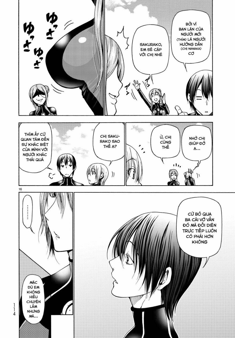 Cô Gái Thích Lặn - Grand blue: Chapter 35