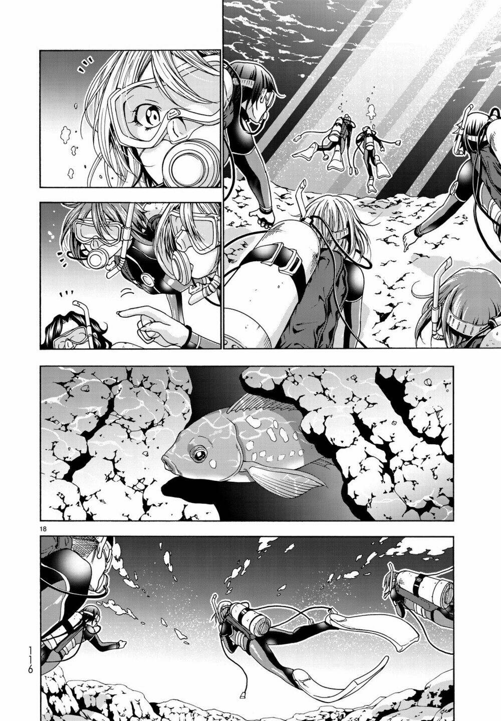 Cô Gái Thích Lặn - Grand blue: Chapter 35