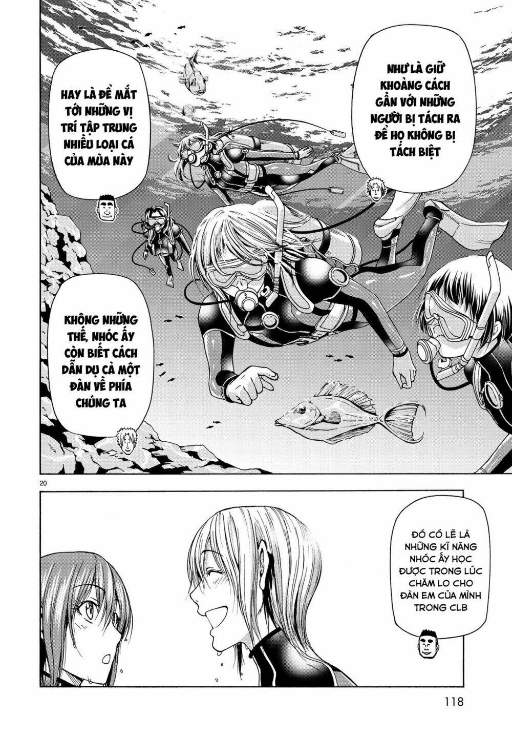 Cô Gái Thích Lặn - Grand blue: Chapter 35