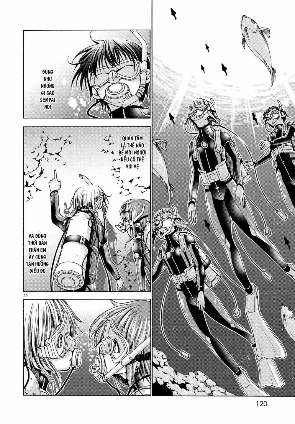 Cô Gái Thích Lặn - Grand blue: Chapter 35