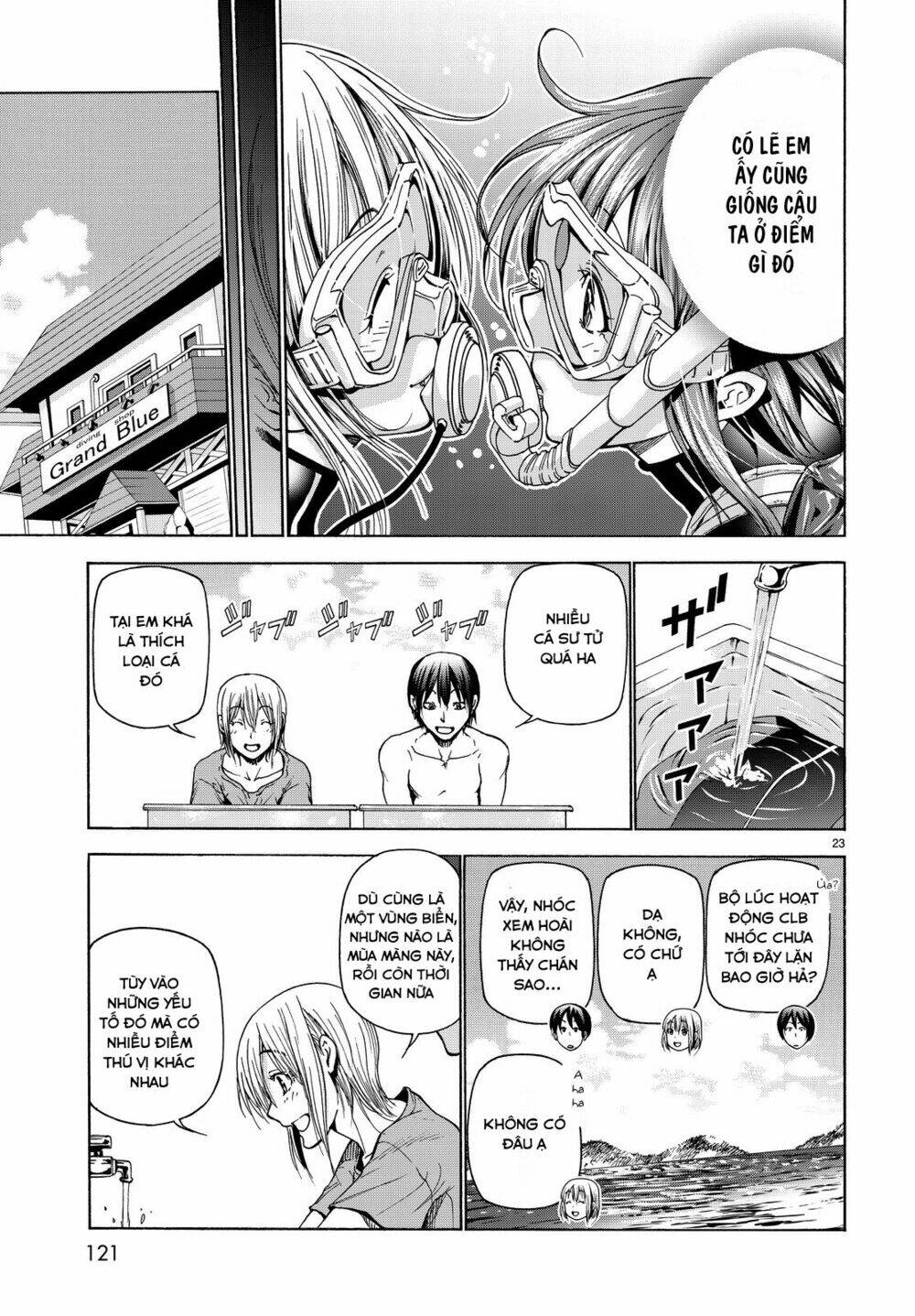 Cô Gái Thích Lặn - Grand blue: Chapter 35