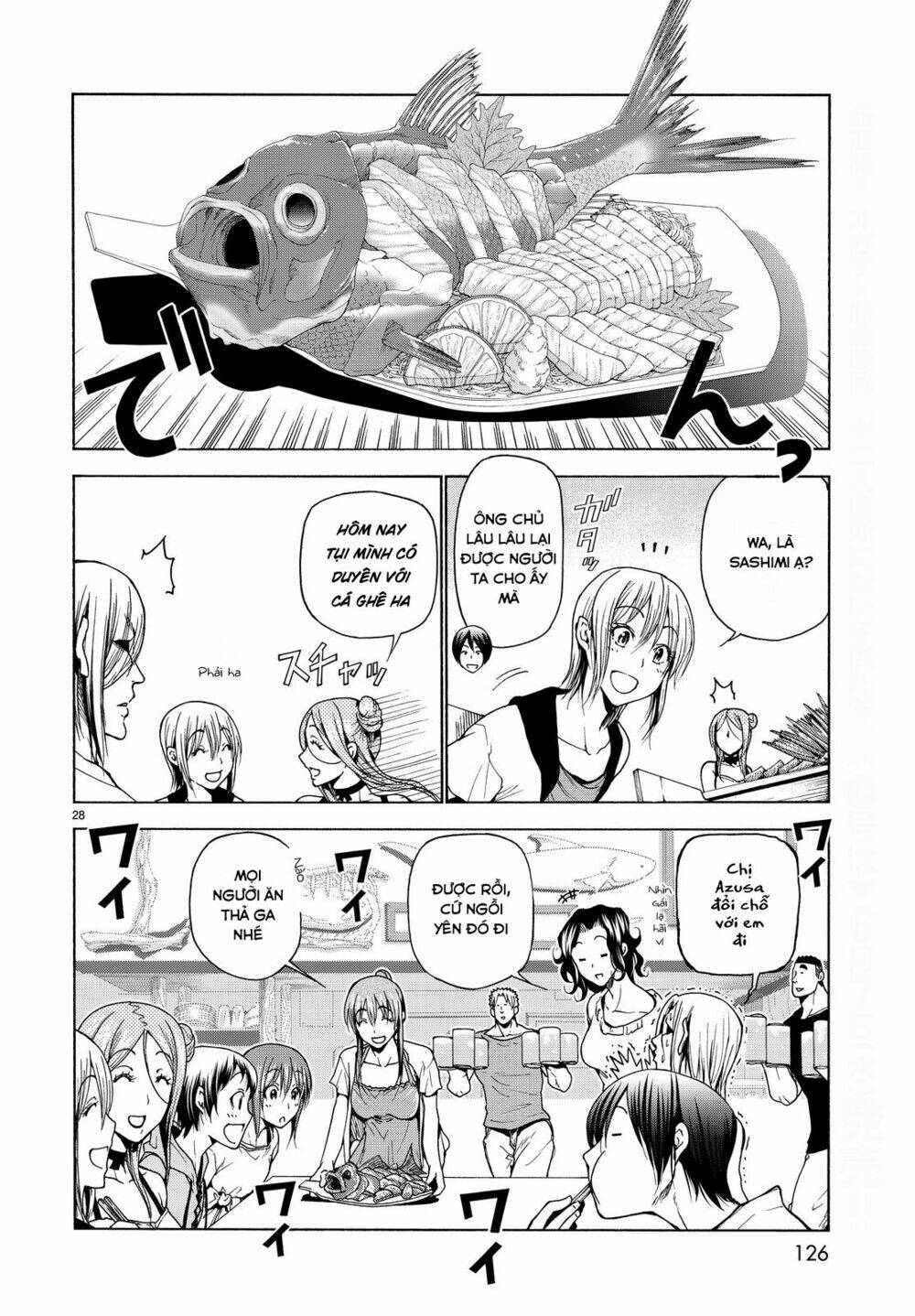 Cô Gái Thích Lặn - Grand blue: Chapter 35