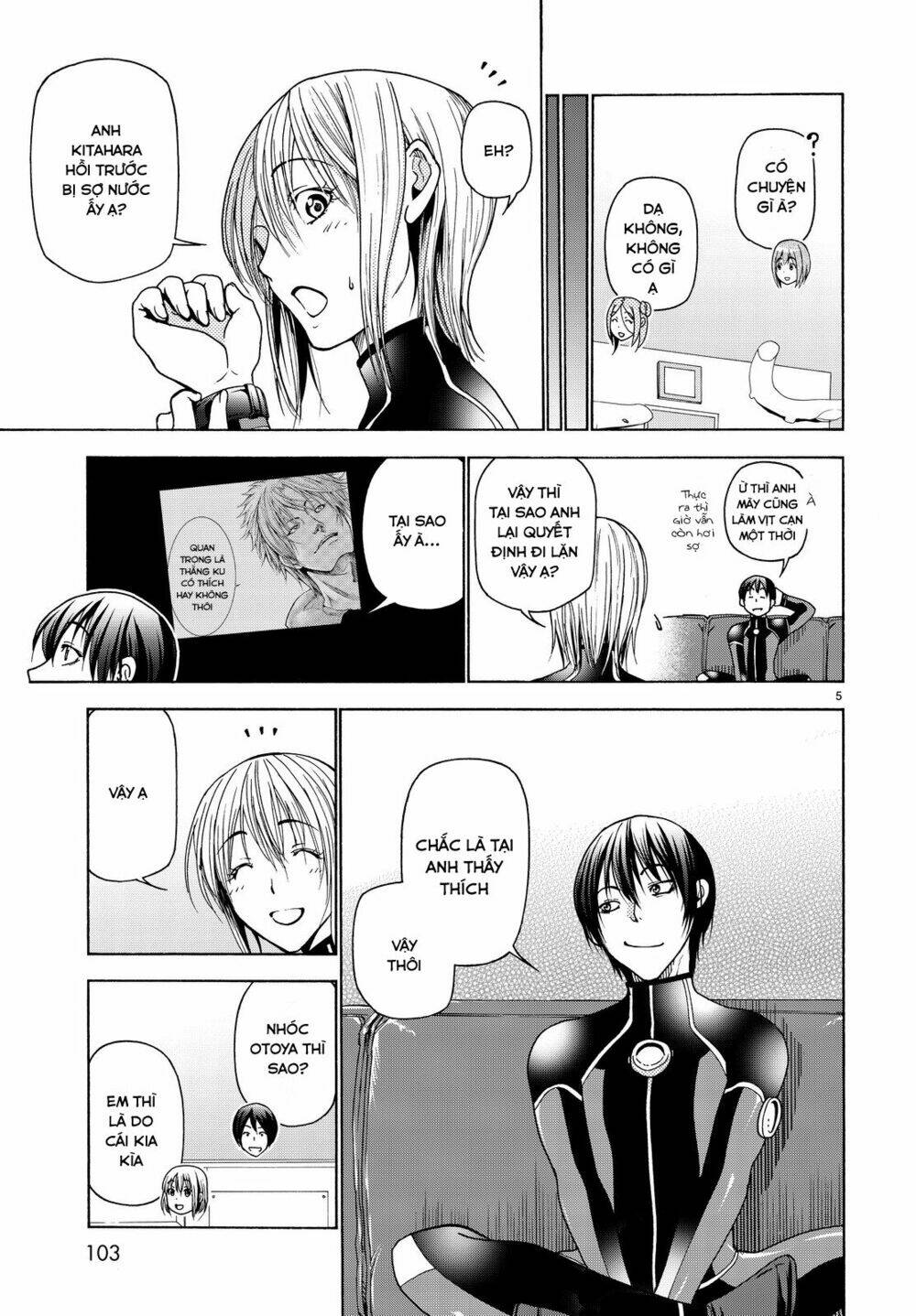 Cô Gái Thích Lặn - Grand blue: Chapter 35