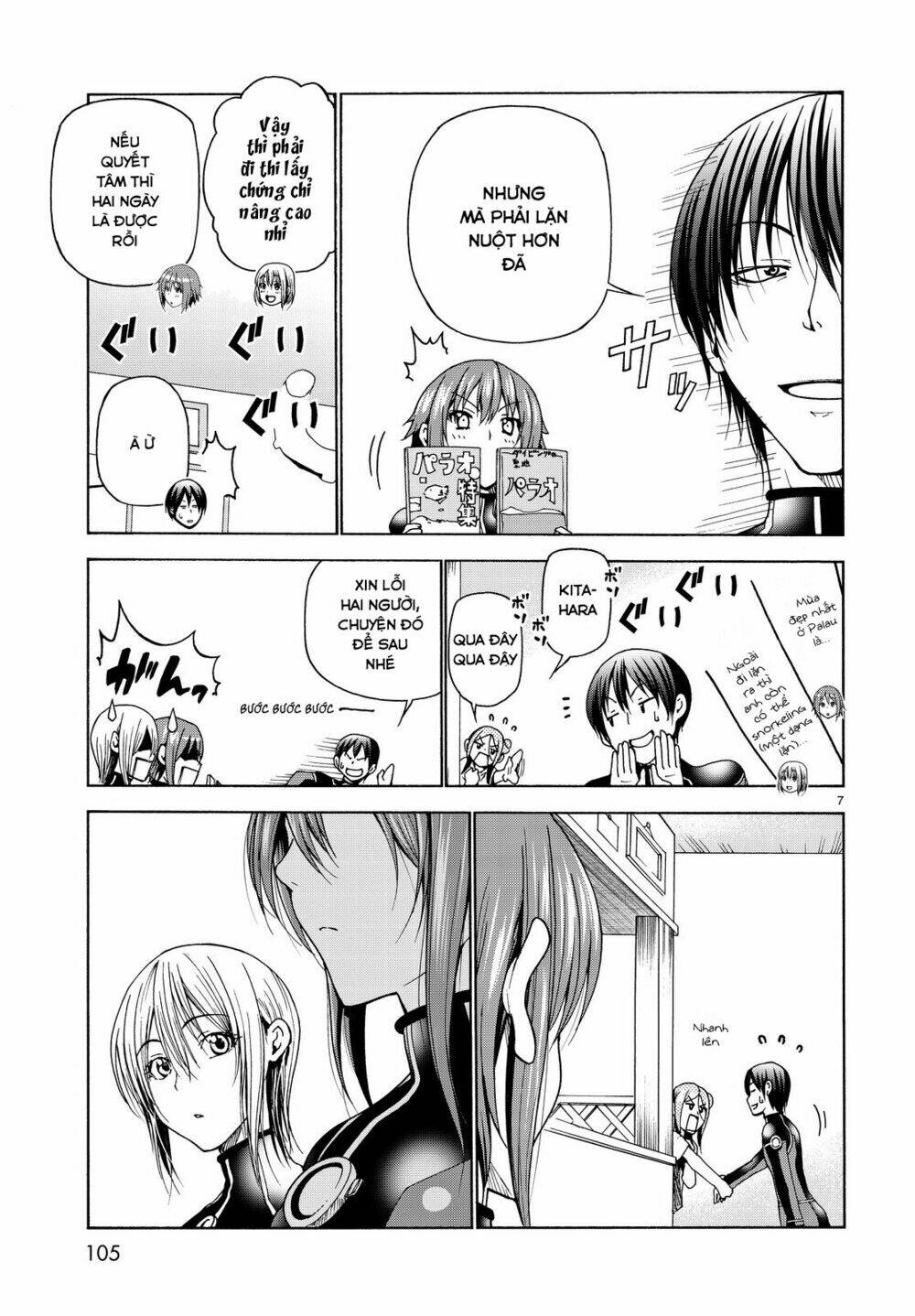 Cô Gái Thích Lặn - Grand blue: Chapter 35