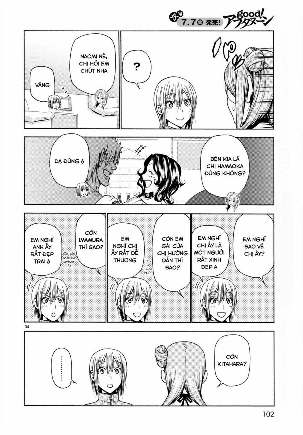 Cô Gái Thích Lặn - Grand blue: Chapter 36