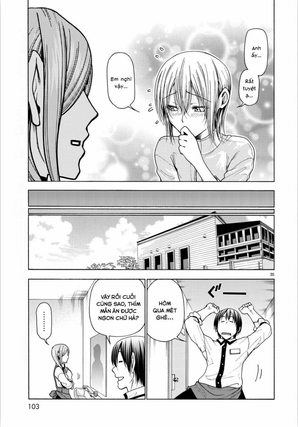 Cô Gái Thích Lặn - Grand blue: Chapter 36