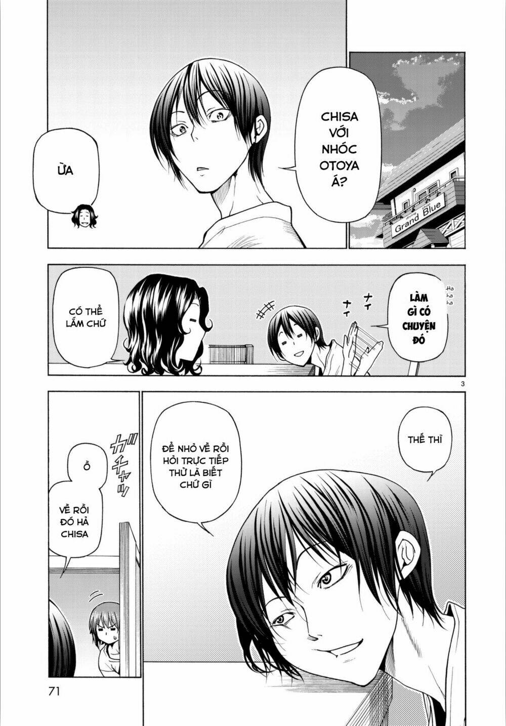 Cô Gái Thích Lặn - Grand blue: Chapter 36
