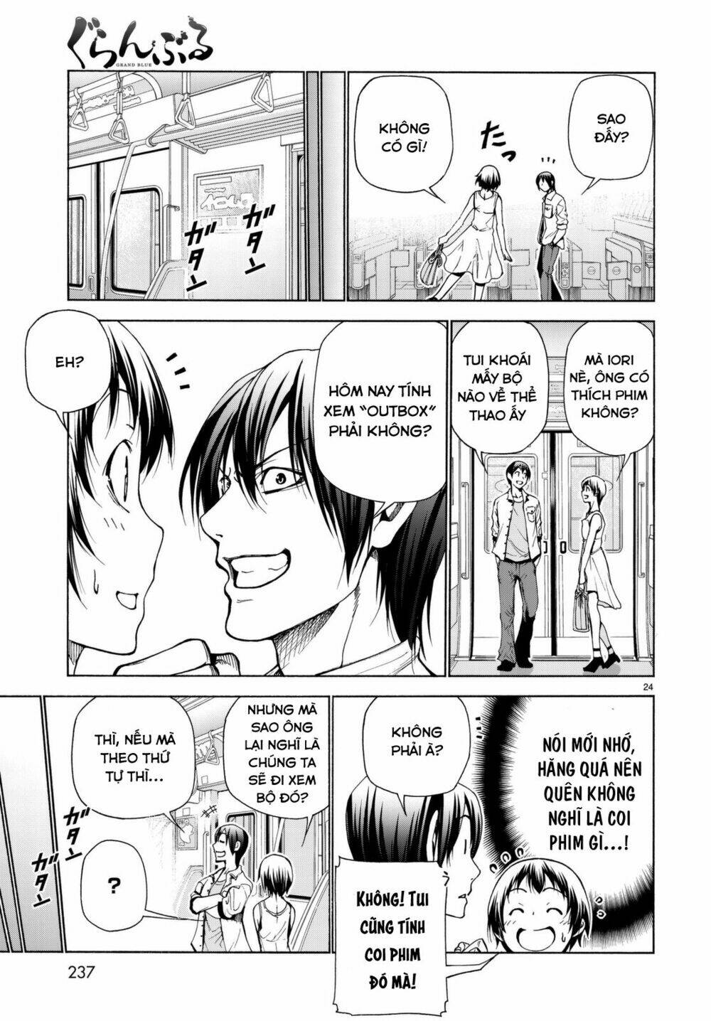 Cô Gái Thích Lặn - Grand blue: Chapter 38