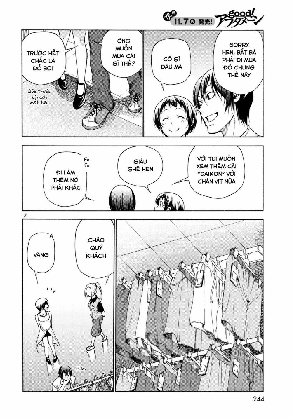 Cô Gái Thích Lặn - Grand blue: Chapter 38