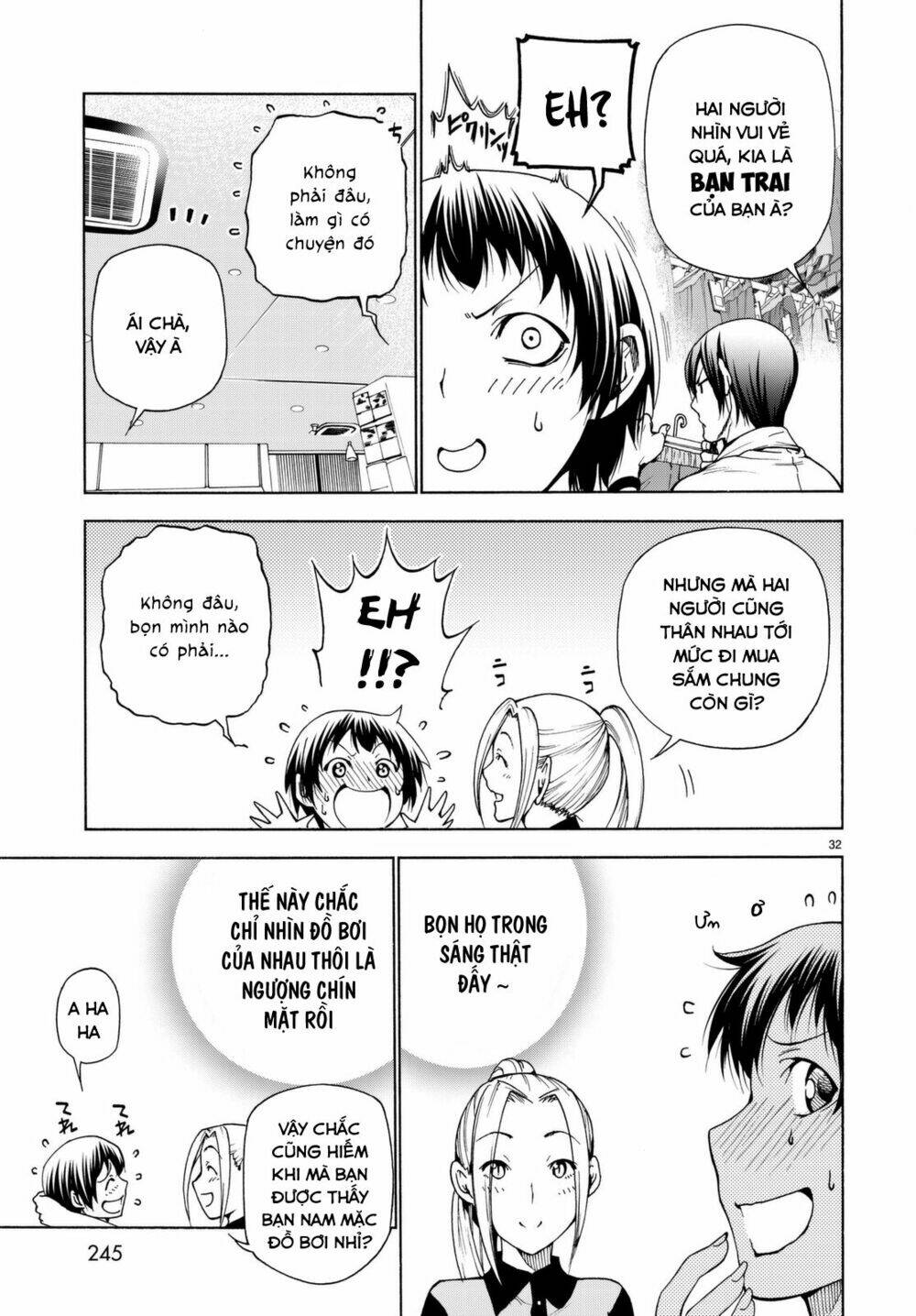 Cô Gái Thích Lặn - Grand blue: Chapter 38