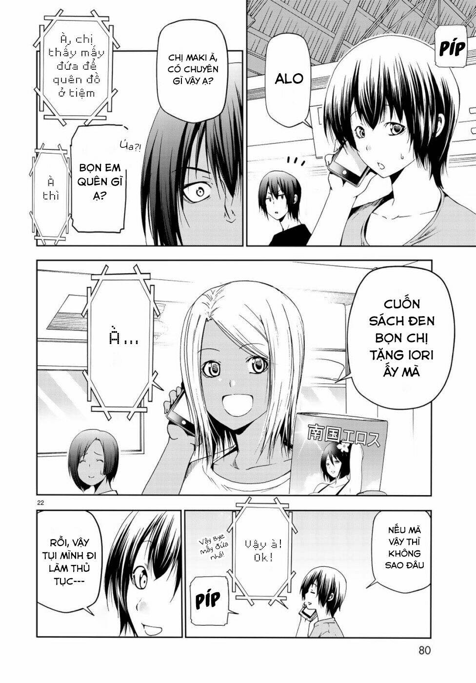 Cô Gái Thích Lặn - Grand blue: Chapter 57