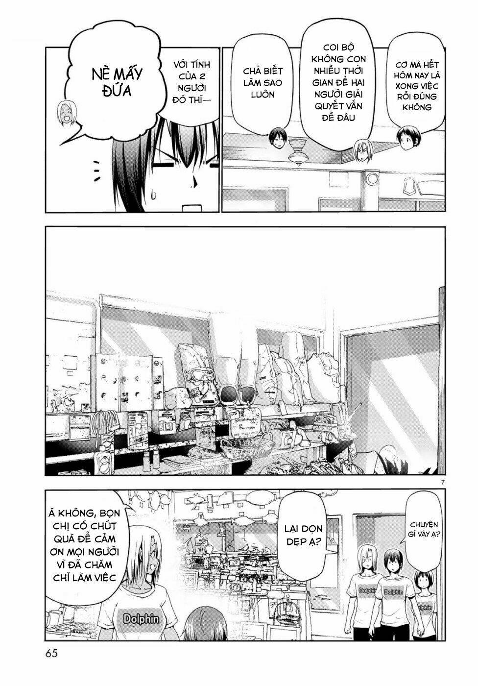Cô Gái Thích Lặn - Grand blue: Chapter 57