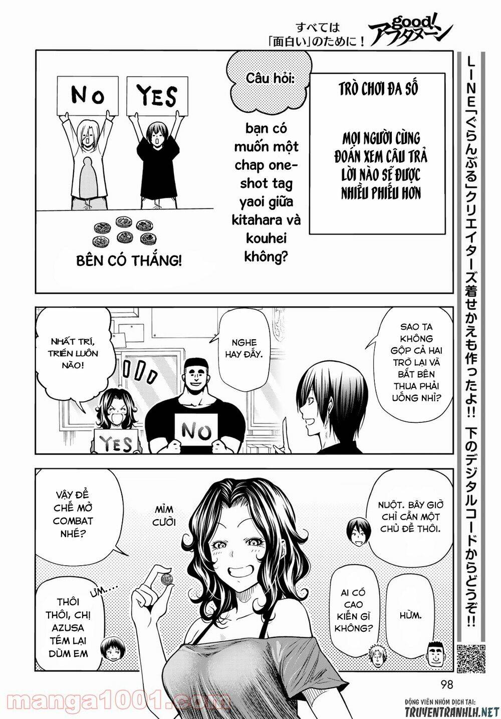 Cô Gái Thích Lặn - Grand blue: Chapter 70