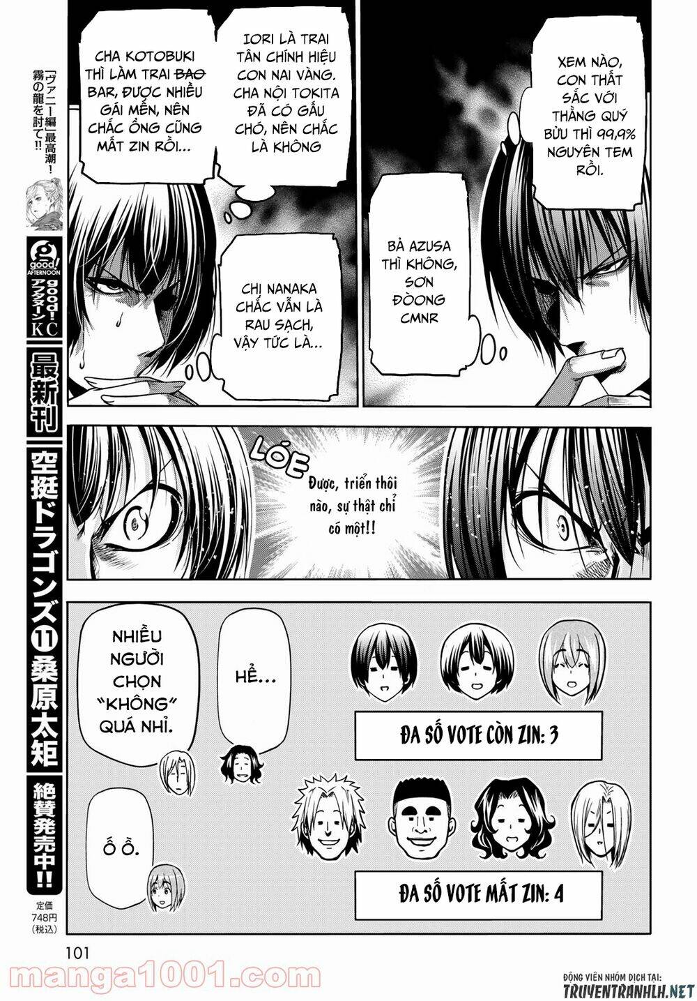 Cô Gái Thích Lặn - Grand blue: Chapter 70