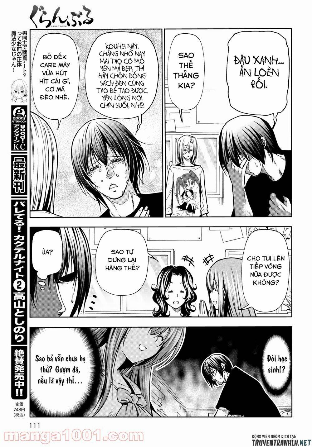 Cô Gái Thích Lặn - Grand blue: Chapter 70