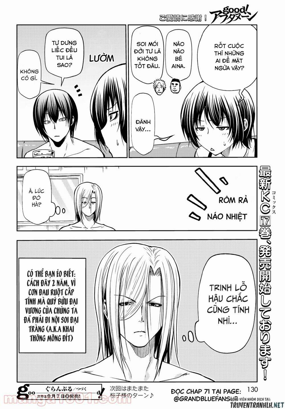 Cô Gái Thích Lặn - Grand blue: Chapter 70
