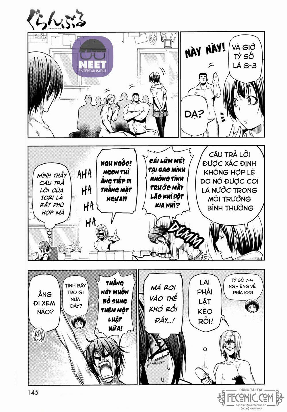 Cô Gái Thích Lặn - Grand blue: Chapter 74.3