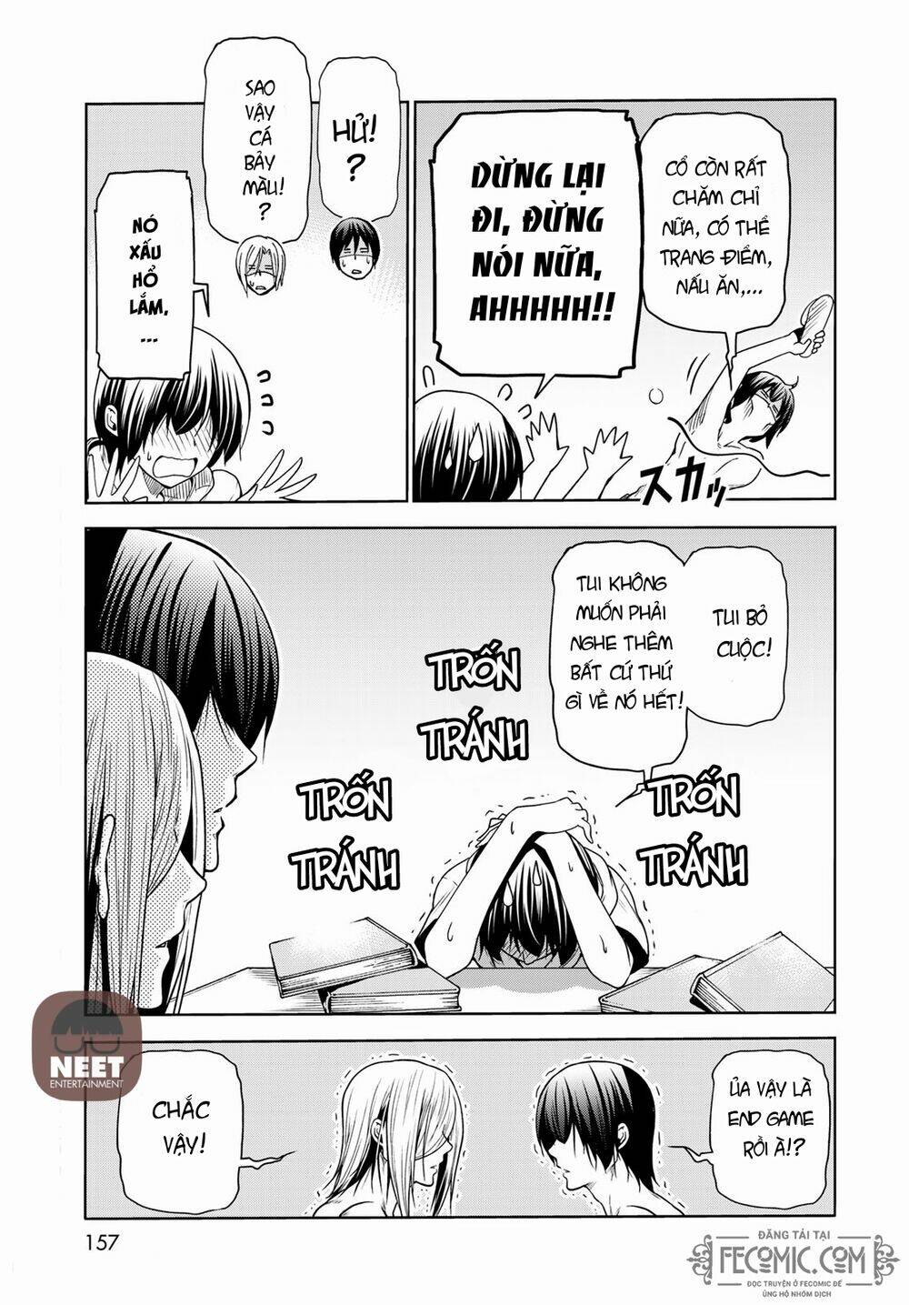 Cô Gái Thích Lặn - Grand blue: Chapter 74.3